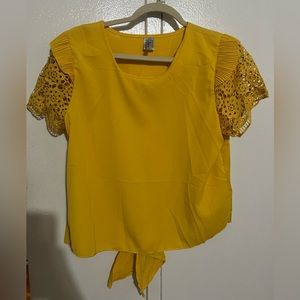 Yellow MUSTARD Blouse